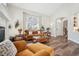 Open living room space featuring wood floors and lots of natural light at 1474 S Uinta Ct, Denver, CO 80231
