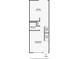 Floor plan featuring a spacious kitchen, living room, and bathroom on the main level at 8905 Field St # 91, Westminster, CO 80021