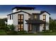 Charming modern farmhouse exterior with black trim and metal roof accents at 2778 Utica St, Denver, CO 80212