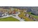 Community playground with play structures and a shaded seating area at 4101 Marble Dr, Mead, CO 80504