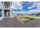 Spacious backyard featuring a walkout porch, providing a serene outdoor retreat with beautiful views at 815 Alumroot St, Castle Rock, CO 80104