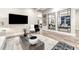 Comfortable living room with neutral tones and stylish decor at 815 Alumroot St, Castle Rock, CO 80104