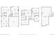 Composite floor plans detailing the layout of all levels at 11373 Kearney Way, Thornton, CO 80233