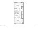 Floor plan showcasing bedrooms, bathrooms, and a laundry room for level 3 at 6737 S Tempe Ct, Aurora, CO 80016