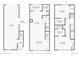 Floorplans show layout for levels 1, 2 and 3 of the residence at 6737 S Tempe Ct, Aurora, CO 80016