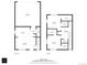 Floor plan featuring living spaces, kitchen, garage, bedrooms, utility and bathrooms at 503 S Rollie Ave # 12D, Fort Lupton, CO 80621