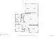 Detailed floor plan showcasing the layout of the first floor, including living, dining, and kitchen areas at 1526 S Gaylord St, Denver, CO 80210