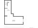Basement layout with spacious rec area at 11709 Park South Ln, Parker, CO 80138