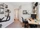 Home office provides a quiet and functional space with a desk, computer, and a comfortable chair at 3814 Zenobia St, Denver, CO 80212