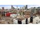 Stunning aerial view of city skyline showcasing urban architecture and residential rooftops at 2518 N Washington St, Denver, CO 80205
