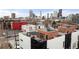 Captivating city view of the skyline and surrounding neighborhood from the rooftop at 2518 N Washington St, Denver, CO 80205