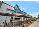 Modern restaurant exterior with outdoor seating, perfect for enjoying a meal outdoors at 2080 Fulton St, Aurora, CO 80010