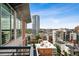Urban view highlighting cityscape architecture with clear skies; a blend of residential and commercial buildings at 1401 Wewatta St # 911, Denver, CO 80202