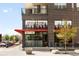 Exterior view of a building with a distinctive sign, showcasing architectural features at 1581 King St, Denver, CO 80204