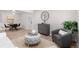 Cozy living room features modern decor, wood floors, and bright natural light at 16359 W 10Th Ave # T1, Golden, CO 80401