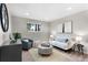 Cozy living room features modern decor, wood floors, and bright natural light at 16359 W 10Th Ave # T1, Golden, CO 80401