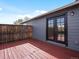 The outdoor deck presents an inviting space for relaxation or entertaining, accessible from the kitchen at 2433 E 90Th Ave, Thornton, CO 80229