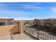 Balcony view overlooking neighborhood and mountains in the distance on a clear day at 9225 Rockhurst St # A, Highlands Ranch, CO 80129