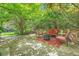 Cozy outdoor patio area with comfortable seating and a charming fire pit at 8600 W 2Nd Ave, Lakewood, CO 80226