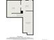 Basement floor plan featuring a recreation room, bedroom, and storage area, perfect for entertainment and organization at 26385 E Canal Pl, Aurora, CO 80018