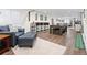 Expansive finished basement featuring a pool table, bar seating, and a comfortable seating area for entertaining at 15915 E Summit Fox Ave, Parker, CO 80134