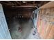 Spacious garage with door, workbench and shelving for ample storage at 1078 Elmira St, Aurora, CO 80010