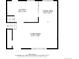 Layout of the kitchen, dining area, and living room. Kitchen: 15'2