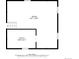 Layout of the room and utility. Room: 24'1