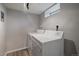 Convenient laundry room with washer and dryer hookups at 3327 Irving St, Denver, CO 80211