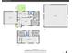 Complete floorplan overview, including garage, kitchen, bedrooms, living spaces, and outdoor deck at 228 Birch Ave, Castle Rock, CO 80104