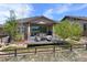 Backyard with a spacious patio area and outdoor furniture at 23030 E Del Norte Cir, Aurora, CO 80016