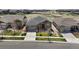 Aerial view of a single-Gathering home with a well-manicured lawn at 23030 E Del Norte Cir, Aurora, CO 80016