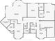 Basement floorplan showcasing Gathering room, bar area, utility room, three bedrooms, and two bathrooms at 5910 Mccart Ranch Cir, Elizabeth, CO 80107