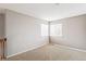 Bedroom featuring neutral carpet, white walls and a window with blinds at 1663 W 135Th Way, Denver, CO 80234
