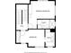 Upstairs floor plan showing main bedroom, bedroom, and two baths at 3101 W 47Th Ave # 14, Denver, CO 80211