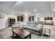 Basement featuring gray sofa and recliners with carpet floors and neutral walls at 9980 Newton Ct, Westminster, CO 80031