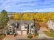 Aerial view showcasing the townhome's location and surrounding landscape at 5202 Union Ct # 2, Arvada, CO 80002