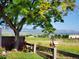 Serene backyard view with a charming garden and mountain views, perfect for relaxation and nature lovers at 3691 Bucknell Dr, Highlands Ranch, CO 80129