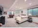 Finished basement features a pool table, lounge area, and plenty of space at 3691 Bucknell Dr, Highlands Ranch, CO 80129
