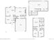 Floorplans of first and second floors, showcasing the layout of living spaces and bedrooms at 3691 Bucknell Dr, Highlands Ranch, CO 80129
