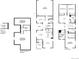 Detailed floor plan showcasing the layout of the home, including living spaces, bedrooms, and garage at 5456 S Elk Way, Aurora, CO 80016