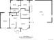 Detailed first floor plan showcasing a seamless flow with the kitchen, dining, and living spaces at 10425 Franklin Way, Northglenn, CO 80233