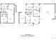 Full house floor plan detailing both floors and their square footage, from bedrooms to living areas at 10425 Franklin Way, Northglenn, CO 80233