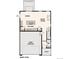 Main level floor plan featuring an open layout, kitchen, dining and great room at 19038 E 94Th Pl, Commerce City, CO 80022