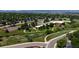 Beautiful aerial view of the community park with tennis courts near the building at 7865 S Lafayette Ct, Centennial, CO 80122