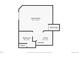 Basement floor plan for game room, bathroom, laundry room and storage at 2482 Purcell Pl, Brighton, CO 80601