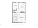 Second floor plan with bedrooms, bathrooms, and closets layout at 2482 Purcell Pl, Brighton, CO 80601
