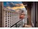 Balcony with city views at sunset at 891 14Th St # 1006, Denver, CO 80202