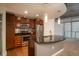 Modern kitchen with stainless steel appliances at 891 14Th St # 1006, Denver, CO 80202