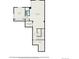 Basement floorplan with storage, bedroom, bathroom, and a large recreation room at 1168 Basalt Ridge Loop, Castle Rock, CO 80108